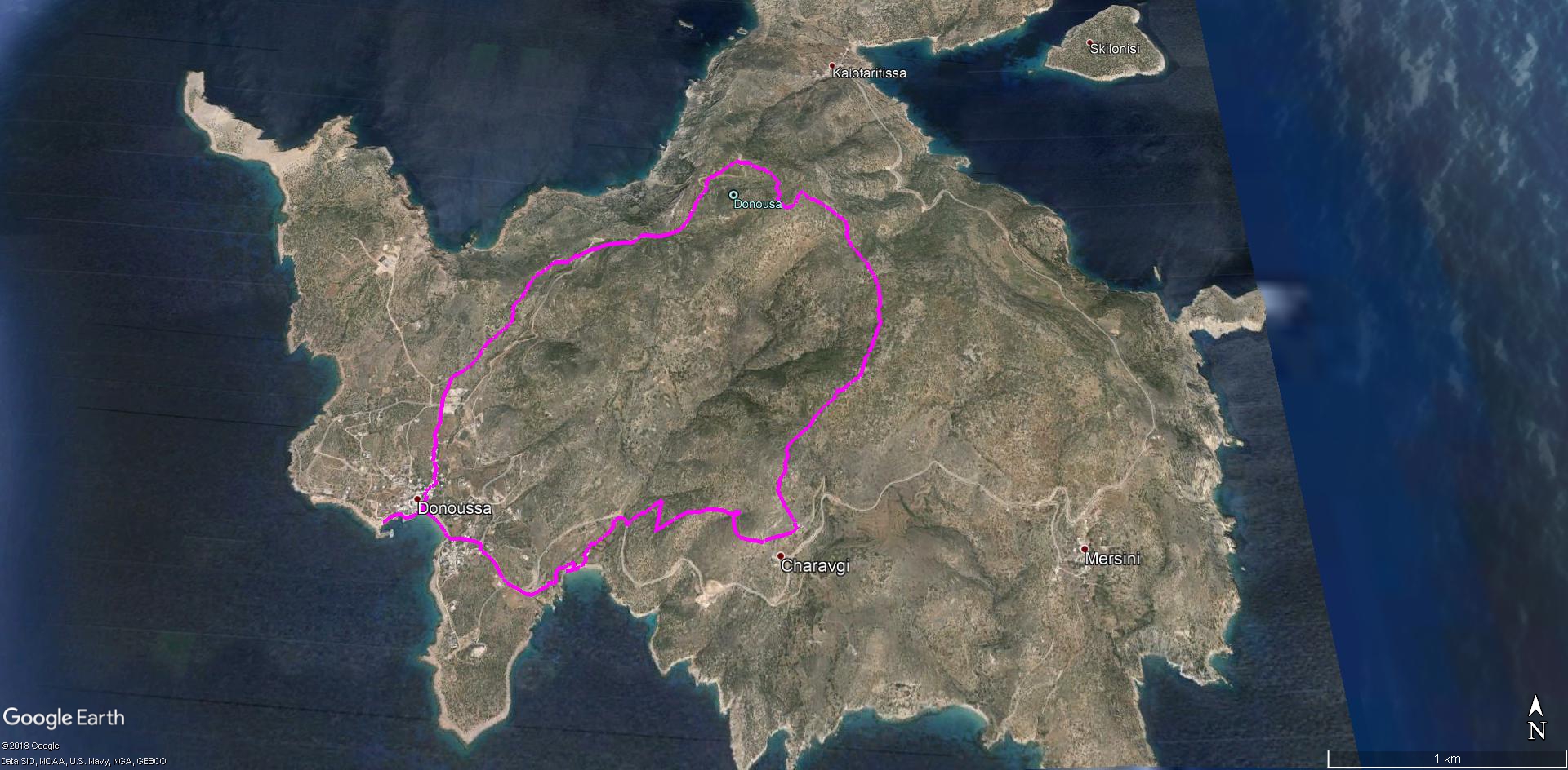 DonoussaTrailRunning map9km